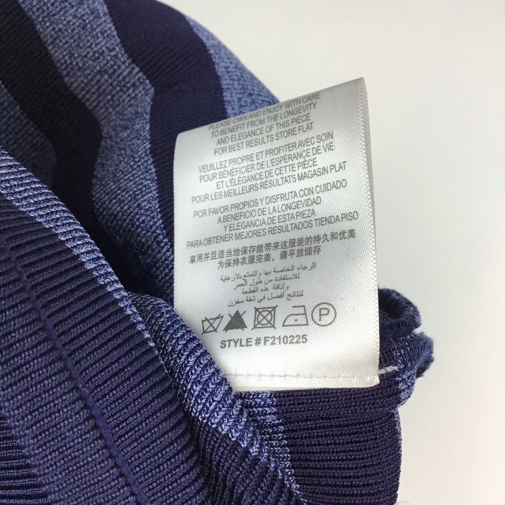 Stretta Aria Bandage Skirt in Blue l Size Medium - Picture 7 of 8